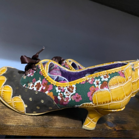 Irregular Choice funky retro heels size 10 eur 41 π - Picture 5 of 5